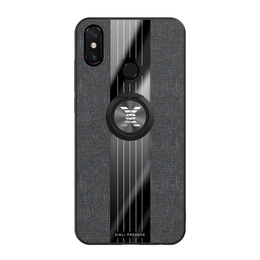 XINLI Stitching Cloth Textue Shockproof TPU Protective Case with Ring Holder, For Xiaomi Mi Max 3, For Xiaomi Mi 6X / A2, For Xiaomi Mi 9 SE, For Xiaomi Mi CC9