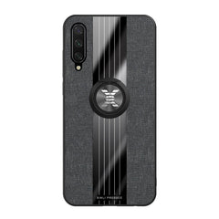 XINLI Stitching Cloth Textue Shockproof TPU Protective Case with Ring Holder, For Xiaomi Mi CC9e, For Xiaomi Mi 8 Lite