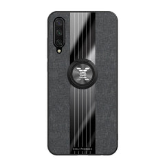XINLI Stitching Cloth Textue Shockproof TPU Protective Case with Ring Holder, For Xiaomi Mi CC9e, For Xiaomi Mi 8 Lite