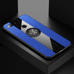XINLI Stitching Cloth Textue Shockproof TPU Protective Case with Ring Holder, For Xiaomi Mi CC9e, For Xiaomi Mi 8 Lite