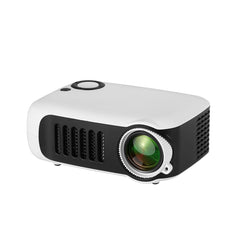 TRANSJEE A2000 320x240P 1000 ANSI Lumens Mini Home Theater HD Digital Projector, Plug Type: US Plug, Plug Type: US Plug(White)