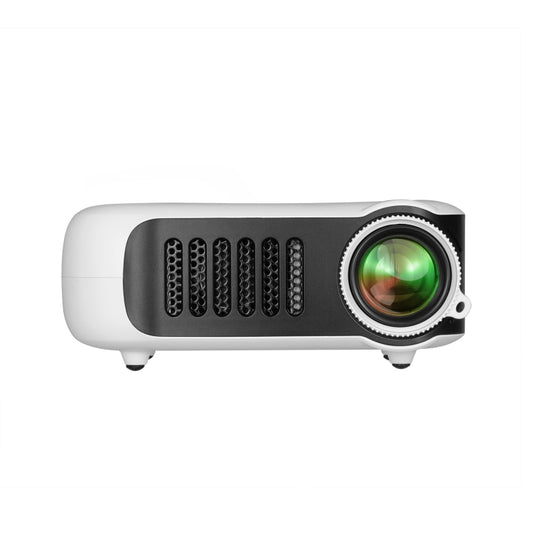 TRANSJEE A2000 320x240P 1000 ANSI Lumens Mini Home Theater HD Digital Projector, Plug Type: US Plug, Plug Type: US Plug(White)