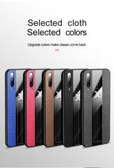 XINLI Stitching Cloth Textue Shockproof TPU Protective Case, For Xiaomi Mi 9 SE, For Xiaomi Mi CC9, For Xiaomi Mi CC9e, For Xiaomi Mi 8 Lite