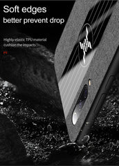 XINLI Stitching Cloth Textue Shockproof TPU Protective Case, For Xiaomi Mi 9 SE, For Xiaomi Mi CC9, For Xiaomi Mi CC9e, For Xiaomi Mi 8 Lite