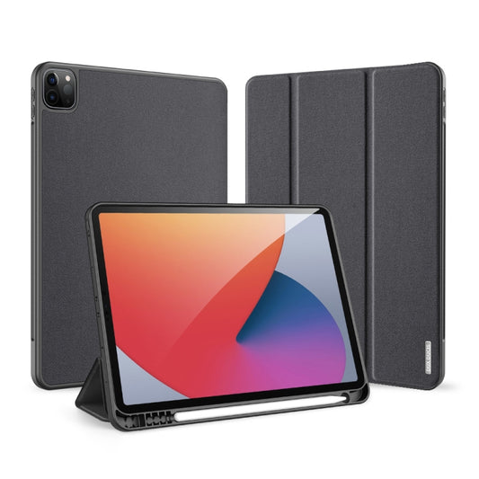 DUX DUCIS Domo Series Horizontal Flip Magnetic TPU + PU Leather Case with Three-folding Holder & Pen Slot & Sleep / Wake-up Function, iPad Pro 11 (2021)/(2020), iPad Pro 12.9  2021 / 2020