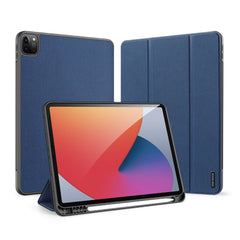 DUX DUCIS Domo Series Horizontal Flip Magnetic TPU + PU Leather Case with Three-folding Holder & Pen Slot & Sleep / Wake-up Function, iPad Pro 11 (2021)/(2020), iPad Pro 12.9  2021 / 2020