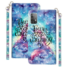 3D Pattern Horizontal Flip PU Leather Case with Holder & Card Slots & Wallet
