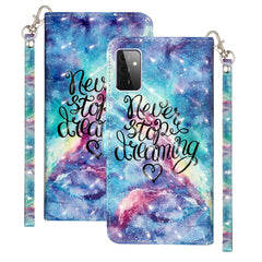 3D Pattern Horizontal Flip PU Leather Case with Holder & Card Slots & Wallet