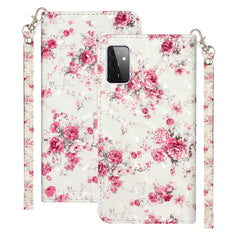 3D Pattern Horizontal Flip PU Leather Case with Holder & Card Slots & Wallet