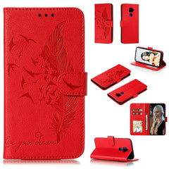 Feather Pattern Litchi Texture Horizontal Flip Leather Case with Holder & Wallet & Card Slots, For Huawei Mate 30, For Huawei Mate 30 Pro, For Huawei Mate 30 Lite / nova 5i Pro, For Xiaomi Redmi Note 8