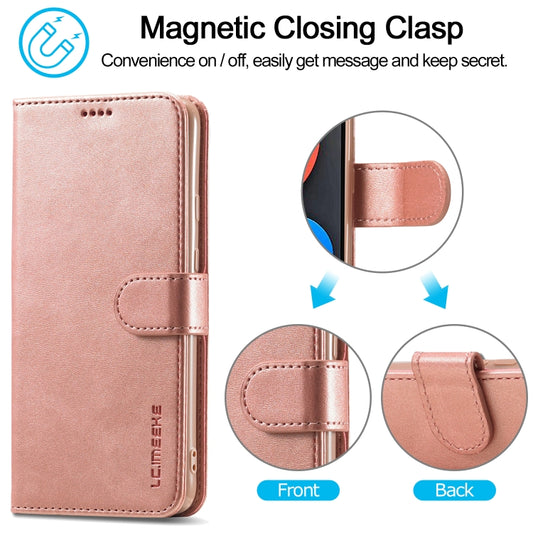 LC.IMEEKE Calf Texture Horizontal Flip Leather Case, with Holder & Card Slots & Wallet, For OPPO Realme C21 / C20, For OPPO A55 5G / A54 4G, For OPPO A72 / A73 / A53 5G