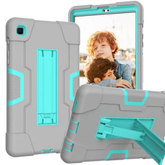 Contrast Color Robot Shockproof Silicone + PC Protective Case with Holder, For Samsung Galaxy Tab A7 Lite T225, For Samsung Galaxy Tab A7 10.4 (2020)