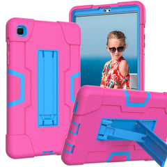 Contrast Color Robot Shockproof Silicone + PC Protective Case with Holder, For Samsung Galaxy Tab A7 Lite T225, For Samsung Galaxy Tab A7 10.4 (2020)