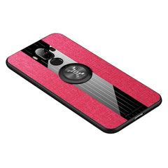XINLI Stitching Cloth Textue Shockproof TPU Protective Case with Ring Holder, For Huawei Mate 8, For Huawei Mate 9, For Huawei Mate 10, For Huawei Mate 10 Pro, For Huawei Mate 20
