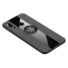 XINLI Stitching Cloth Textue Shockproof TPU Protective Case with Ring Holder, For Huawei nova 3e, For Huawei nova 3i, For Huawei nova 4, For Huawei nova 4e
