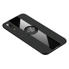 XINLI Stitching Cloth Textue Shockproof TPU Protective Case with Ring Holder, For Huawei nova 5, For Huawei nova 5i, For Huawei nova 5i Pro, For Huawei P20