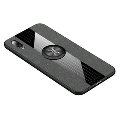 XINLI Stitching Cloth Textue Shockproof TPU Protective Case with Ring Holder, For Huawei P20 lite, For Huawei P20 Pro, For Huawei P30, For Huawei P30 Lite