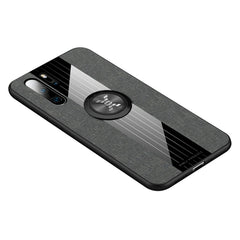 XINLI Stitching Cloth Textue Shockproof TPU Protective Case with Ring Holder, For Huawei P30 Pro