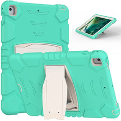 3-Layer Protection Screen Frame + PC + Silicone Shockproof Combination Case with Holder