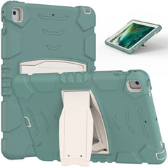 3-Layer Protection Screen Frame + PC + Silicone Shockproof Combination Case with Holder