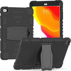 3-Layer Protection Screen Frame + PC + Silicone Shockproof Combination Case with Holder
