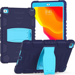 3-Layer Protection Screen Frame + PC + Silicone Shockproof Combination Case with Holder