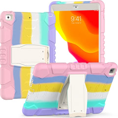 3-Layer Protection Screen Frame + PC + Silicone Shockproof Combination Case with Holder