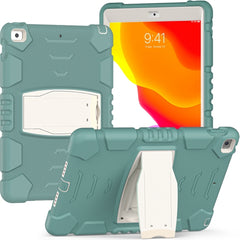 3-Layer Protection Screen Frame + PC + Silicone Shockproof Combination Case with Holder