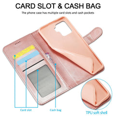 LC.IMEEKE Calf Texture Horizontal Flip Leather Case, with Holder & Card Slots & Wallet, For OPPO F19 Pro/A94 4G/Reno 5F, For OPPO Realme 8 / 8 Pro