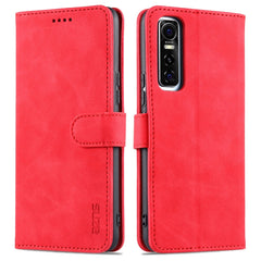 AZNS Skin Feel Calf Texture Horizontal Flip Leather Case with Card Slots & Holder & Wallet, For Xiaomi Mi 11, For vivo Y73s / S7e, For OPPO A15 / A35 4G