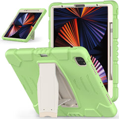 3-Layer Protection  Screen Frame + PC + Silicone Shockproof Combination Case with Holder