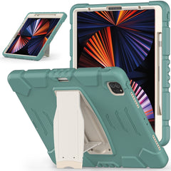 3-Layer Protection  Screen Frame + PC + Silicone Shockproof Combination Case with Holder