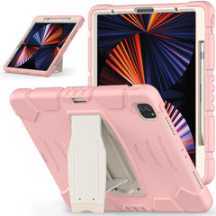 3-Layer Protection  Screen Frame + PC + Silicone Shockproof Combination Case with Holder