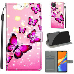 Voltage Coloured Drawing Magnetic Clasp Horizontal Flip PU Leather Case with Holder & Card Slots