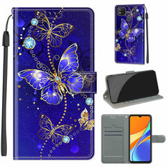 Voltage Coloured Drawing Magnetic Clasp Horizontal Flip PU Leather Case with Holder & Card Slots