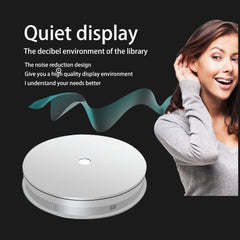 20cm Electric Rotating Turntable Display Stand Video Shooting Props Turntable for Photography, 20cm 110V US Plug, 20cm 220V EU Plug, 20cm 220V UK Plug, 20cm 220V AU Plug