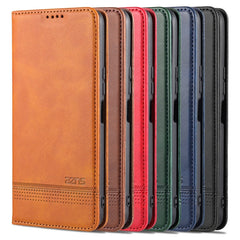 AZNS Magnetic Calf Texture Horizontal Flip Leather Case with Card Slots & Holder & Wallet, For vivo Y53s