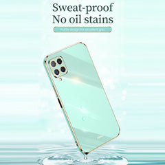 XINLI Straight Edge 6D Electroplate TPU Phone Case