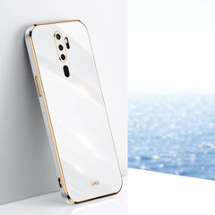 XINLI Straight Edge 6D Electroplate TPU Phone Case