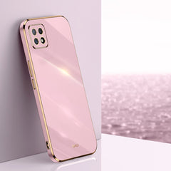 XINLI Straight Edge 6D Electroplate TPU Phone Case
