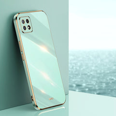 XINLI Straight Edge 6D Electroplate TPU Phone Case