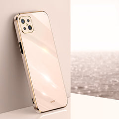 XINLI Straight Edge 6D Electroplate TPU Phone Case