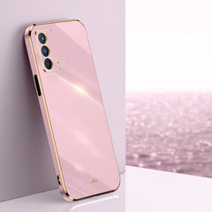 XINLI Straight Edge 6D Electroplate TPU Phone Case