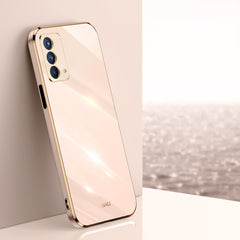 XINLI Straight Edge 6D Electroplate TPU Phone Case