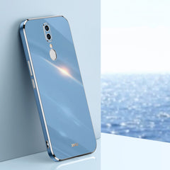 XINLI Straight Edge 6D Electroplate TPU Phone Case