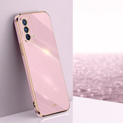XINLI Straight Edge 6D Electroplate TPU Phone Case