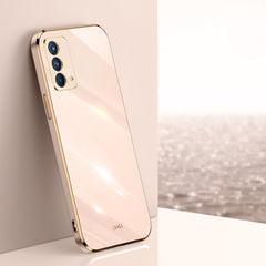 XINLI Straight Edge 6D Electroplate TPU Phone Case