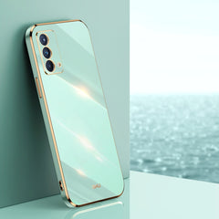 XINLI Straight Edge 6D Electroplate TPU Phone Case