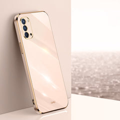 XINLI Straight Edge 6D Electroplate TPU Phone Case