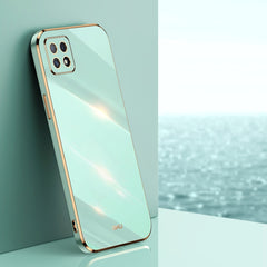 XINLI Straight Edge 6D Electroplate TPU Phone Case